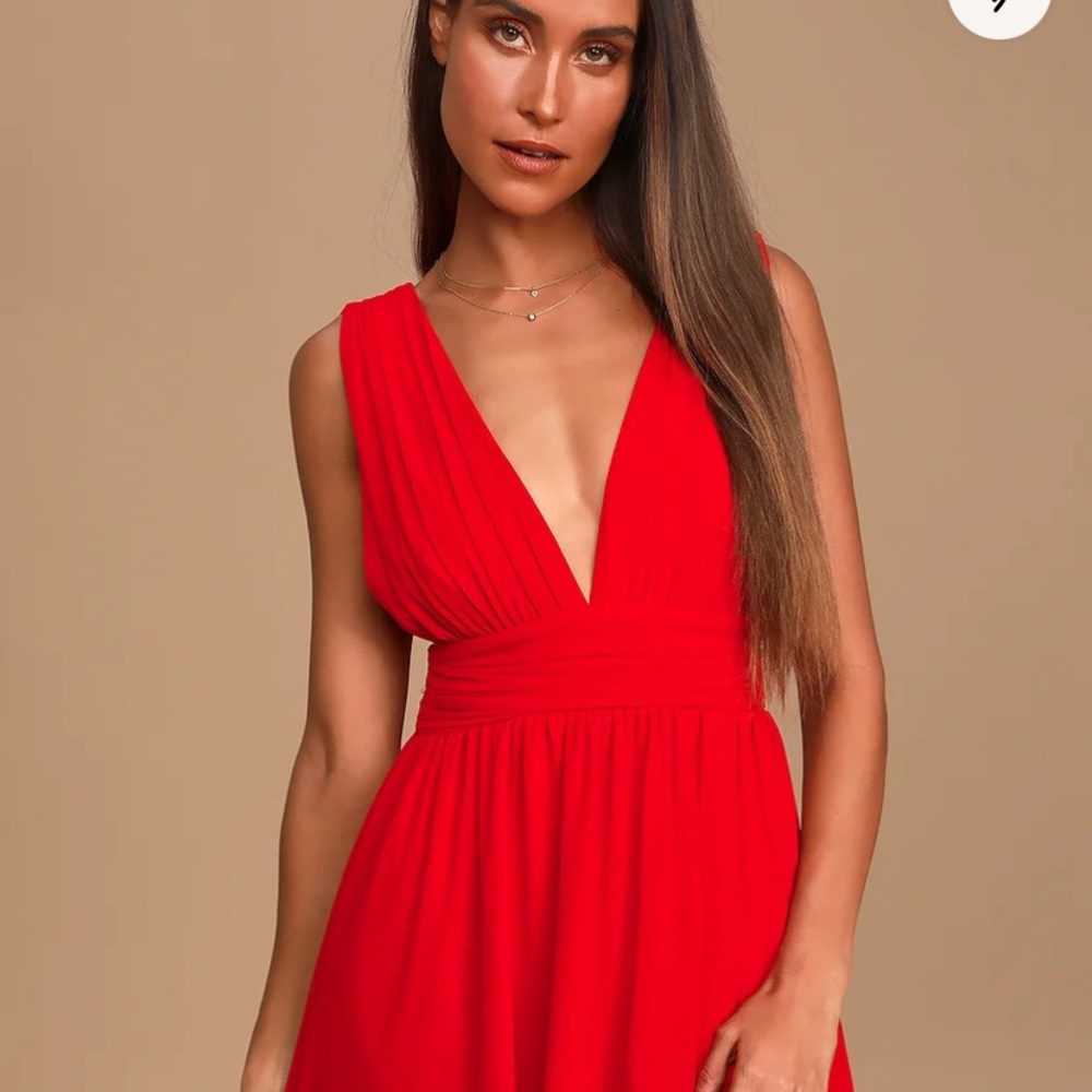 Red Maxi Dress. Brand new- tags attached